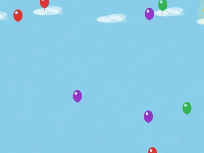 Balloon Pop game illustration