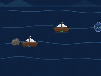 Carnival Boats game illustration