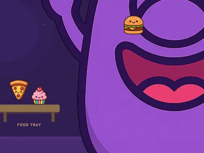 Feed the Monster game illustration