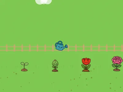 Flower Garden game illustration