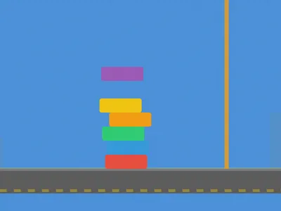 Tower Builder game illustration