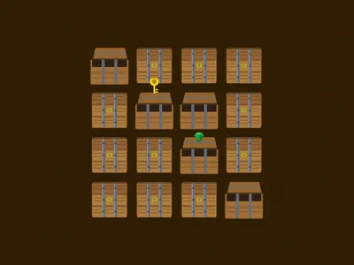 Treasure Chest game illustration