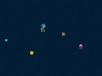 Treasure Dive game illustration